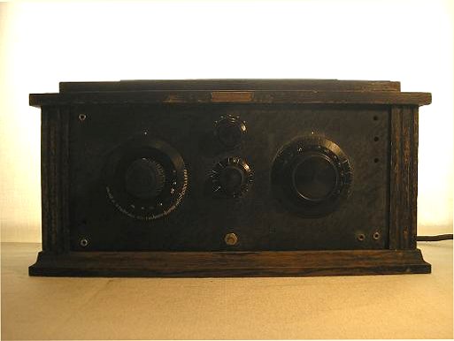 Unknown 3-tube radio