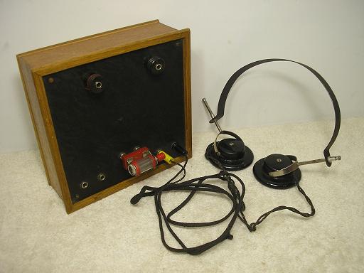 Unknown crystal receiver & Omega 2000 ohm